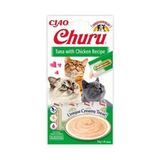 Inaba Ciao Churu Cream Ton Balıklı ve Tavuklu Sıvı Kedi Ödül Mama