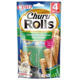 Inaba Ciao Churu Rolls Sticks Tavuk Sargılı Ton Balıklı 4x10 gr Kedi Ödül Maması