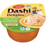 Inaba Ciao Dashi Delights Tavuk Ton Balığı Deniz Taraklı 70 gr Kedi Çorbası