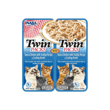 Inaba Ciao Twin Packs Deniz Taraklı Ton Balıklı ve Tavuklu 40 gr 2 Adet Kedi Çorbası