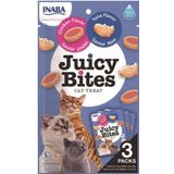 INABA Juicy Bites Tavuklu ve Ton Balıklı Kedi Ödül Maması 11,3gr (3'lü)
