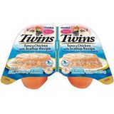 Inaba Twins Churu Ton Balıklı Deniz Taraklı ve Tavuklu Kedi Ödül Jölesi 2 x 35 gr
