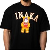 Inaka Grafik Unisex T-Shirts MODEL47 - Siyah - XL