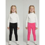 İnan Kids 2li Kız Çocuk Fitilli Kadife Tayt - Rahat Kışlık Esnek Leggings - 2 Yaş