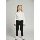 İnan Kids Kız Çocuk Fitilli Kadife Tayt - Siyah Rahat Kışlık Esnek Leggings - 5 Yaş
