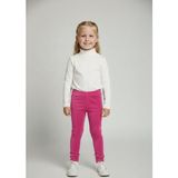 İnan Kids Kız Çocuk Fitilli Kadife Tayt - Somon Rahat Kışlık Esnek Leggings - 5 Yaş - Fuşya