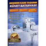 İnan Kuvars Mix Pirinç Banyo Bataryası M1201