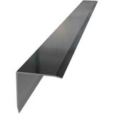İnan Yapı Siyah Metal Merdiven Basamak Profili Çıtası Köşebenti Pahlı Bitim Profili 2,5cm*2,5cm*2,7m