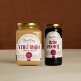İnanç Fırın Yerli Tahin 1 kg + Üzüm Pekmezi 600GR - 1 Adet