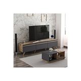 Inarch Amsterdam Tv Ünitesi Ve Concept Orta Sehpa Takım Antrasit-çırağan Antrasit - Çırağan