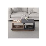 Inarch Dizayn Concept Orta Sehpa Antrasit/Kilim