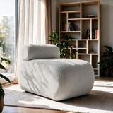 İnarch Dizayn Inarch Dizayn Cosmo Berjer – Modern Minimalist Konforlu Tekli Koltuk - Açık Gri