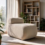 İnarch Dizayn Inarch Dizayn Cosmo Berjer – Modern Minimalist Konforlu Tekli Koltuk - Sütlü Kahve