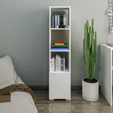 İnarch Dizayn Kuzey 4 Raflı, Kapaklı Minimal Kitaplık