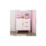 Inarch Dizayn Valencia 3 Çekmece 1 Dolap Komodin
