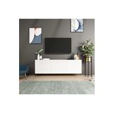 Inarch Dızayn White Duvara Monte Tv Unitesi Beyaz