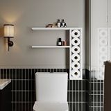 Inarch Tiny Duvar Rafı – Duvara Monte, Modern Tasarım, Beyaz