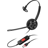 Inbertec C10M Mono Mikrofonlu Siyah Çağrı Merkezi Kulaklığı