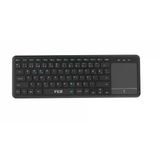 Inca IBK-568BT Dual Mod Bluetooth 5.0 + 2.4G Touch Pad Smart Keyboard Pil seviyesi 2.2V 10 metreye kadar kablosuz kullanım Windows, Linux, iOS 13 ve üzeri ile Android işletim sistemlerini destekler