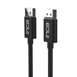 INCA IDPD-20 DİSPLAYPORT TO DİSPLAYPORT 4K 2 Metre kablo uzunluğu 4K HD 3840 2160 60Hz çözünürlükte görüntü aktarımı 7.1 ile 5.1 ses geçişini destekler Displayport giriş Displayport çıkış
