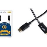 Inca IDPH-01 Displayport-Hdmı 1.8 mt Blister Kablo