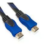 Inca IHK-03T 3mt Örgülü Altın Uç 2.0V Hdmı Kablo 18 Gbps Bant Genişliği , 4k&amp; 2k &amp; Full Hd