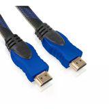 Inca IHK-05T 5mt Örgülü Altın Uç 2.0V Hdmı Kablo 18 Gbps Bant Genişliği , 4k&amp; 2k &amp; Full Hd