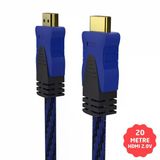 Inca Ihk-20T Hdmı Kablo 2.0V 4K Altın Uçlu 20 Metre