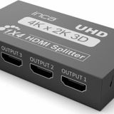 Inca Ihsk-430 Hdmı Splitter 1 İn 4Out 4K@30Hz Switch (Giriş 1 Hdmı,Çıkış 4 Hdmı)