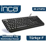 Inca Ik-274Fu F-Usb Multimedya Black Laser Prınt Klavye (Kdo)