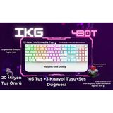 Inca IKG-430T Red Switch Rainbow LED Mekanik Türkçe Q Gaming Klavye