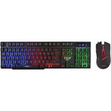 Inca IKG-448 Raınbow Efect USB Bağlantılı Gaming Klavye+Mouse Set Ev - Ofis Kullanımı İçin