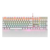Inca IKG-456 Empousa|Blue Switch Mekanik Gaming Klavye – 104 Tuş, 19 Rainbow LED Seçeneği, Full Anti-Ghosting, Türkçe Q Klavye, Multimedya Tuşları, Mıknatıslı Bilek Desteği, 50M Tuş Ömrü