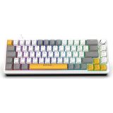 INCA IKG-457 EMPOUSA RED SWITCH RGB KABLOLU MEKANIK GAMING KLAVYE-BEYAZ