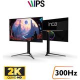 Inca ILM-272KXG 27'' 300Hz 0.5ms Qhd IPS 2k Gaming Monitör | HDMI 2.1 2k 1440P Vrr Ayarlanabilir Stand - 300 Hz - 27 inç