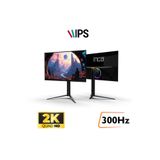 Inca ILM-272KXG 27'' 300Hz 0.5ms QHD IPS 2K Gaming Monitör | HDMI 2.1 2K 1440P VRR Ayarlanabilir Stand