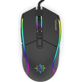 Inca IMG-343 Rgb 6 LED 6400DPI 7d Macro Keys Professional Gamıng Mouse - Siyah
