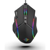 Inca IMG-351 Empousa Rgb LED 12800 Dpi 12 Keys Macro Programmable Gaming Mouse - Siyah