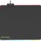INCA IMP-024T EMPOUSA RGB 7 LED MEDIUM MOUSEPAD (320X270X3MM),12 Farklı Değişebilen Dokunmatik Işık Efekti,Hızlı Kayan Yüzey, Kaymaz Kauçuk Taban