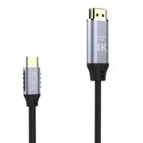 INCA ITCH-02TX TYPE-C TO HDMI 4K 2 Metre Kablo Uzunluğu 4K HD 3840 2160 30Hz Çözünürlükte Görüntü Aktarımı 1.4 Versiyon Geriye Dönük Uyumlu Type-C Giriş HDMI Çıkış Altın Uçlu