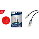 Inca Itch-02tx Type C To Hdmı 4k Altın Uçlu Kablo 2 Metre 250.20.20.0018