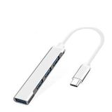 Inca IUSB-04T Type-C Grişli 4 Port USB Hub