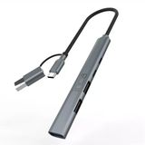 Inca IUTP-06T USB 3.0 Type-C 3.1 Hub 1 X USB 3.0 +2 X USB+Type-C+PD100W 2.0 Alüminyum Kasa Çoklayıcı
