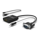 Inca Ivth-02 VGA TO Hdmı Çevirici + USB GÜÇ Adaptörü + SES Kablosu (hdmı Dişi VGA Erkek ) (outlet)