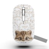 Inca IWM-242K Bluetooth 5.4 + 2.4G Kablosuz Sessiz Optik Mouse | Şarjlı 500mAh Batarya | Çift Modlu Bağlantı | 800-1600 DPI | Manyetik Kapak | Sağ-Sol El Uyumlu | Windows, Mac, Android
