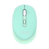 İnca IWM-243RM kablosuz fare, 2,4 GHz USB nano alıcılı | sessiz tıklamalar | ergonomik tasarım | 800/1200/1600 DPI optik kablosuz fare | PC, dizüstü bilgisayar, Mac ile uyumlu | nane yeşili