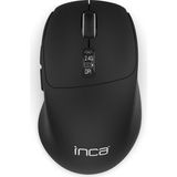 Inca IWM-397T Kablosuz Mouse | 7d Sessiz Tuş 500MAH Şarjlı LED Gösterge Paneli 3200 Dpı - Siyah
