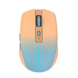 Inca IWM-511RT Dual Mod Bluetooth+Wireless Rechargeable Gradient Color Silent Mouse 500 mAh Lityum İyon Pil Özel Gradyan Renk Tasarımı 800-1200-1600 Dpi Pil Tasarrufu Otomatik Uyku Modu
