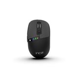Inca IWM-512RS LED Ekranlı Şarjlı Kablosuz Optik Mouse | Çoklu Bağlantı Desteği Bluetooth 5.0 2.4G Sessiz
