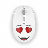 Inca Weeny IWM-245RB Desing 3D Wireless Mouse Beyaz 1200 DPI Optik Çözünürlük 3D Tuş Sol/Orta/Sağ 2.4GHz AA Alkalin Pil x1